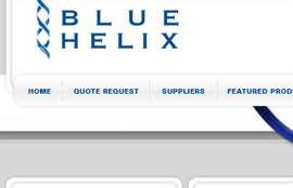 Blue Helix website