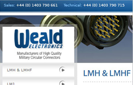 Weald Electronics website